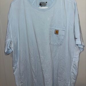 Carhartt Men's Sky Blue Short Sleeve Tee